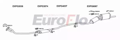 Система выпуска ОГ EuroFlo PG50520 2001D